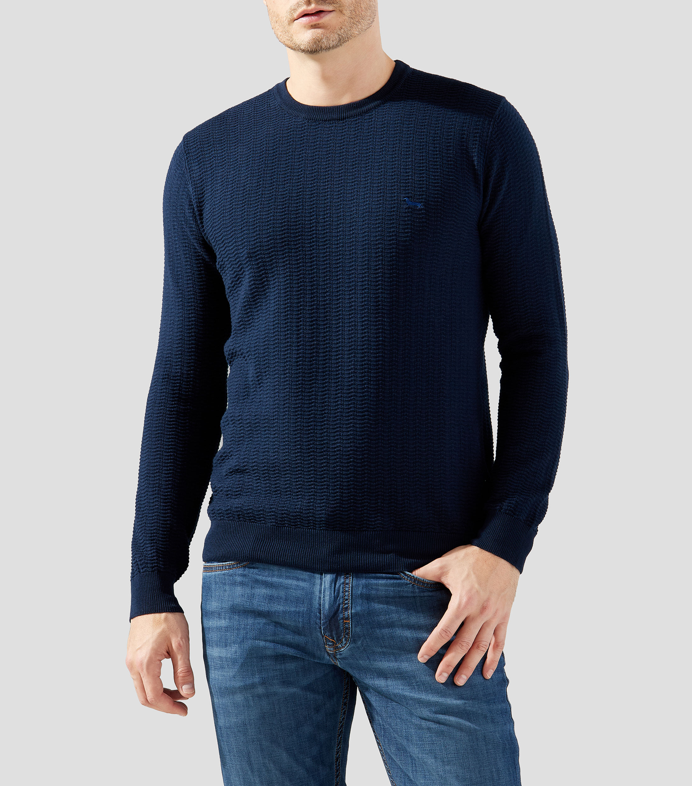 Suéter cuello redondo Hombre